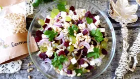 Рецепты со свёклой, орехами и салатом