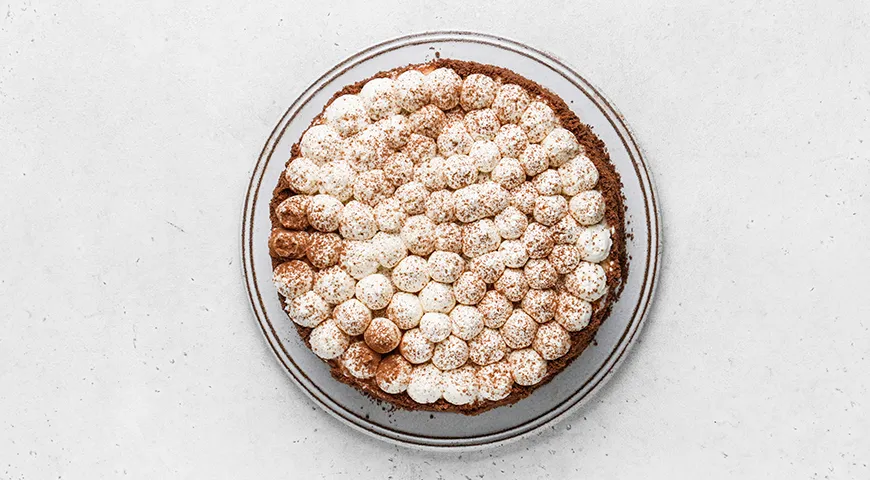 Бисквитный торт «Тирамису»