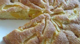 Рецепты с молочной продукцией, мукой и персиком