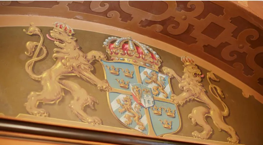 Королевский герб, Мальмё, Швеция