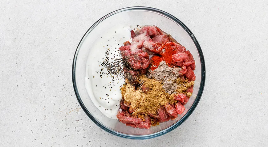 Домашняя шаурма с говядиной