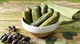 Рецепты с виноградом и огурцом