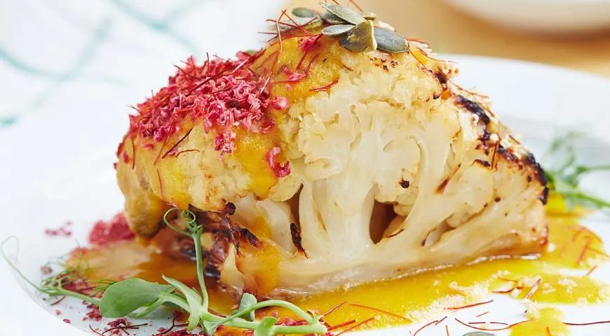 Курица с цветной капустой в духовке рецепт фото пошагово и видео