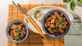 Карамелизованные баклажаны с хрустящей корочкой