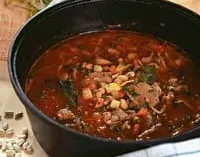 Рецепты с мясом, огурцом и бобовыми