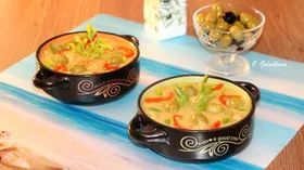 Рецепты с маслом растительным, морепродуктами и бобами
