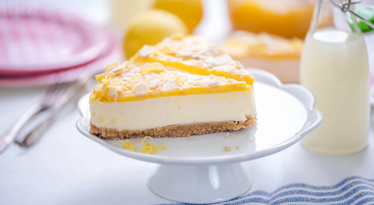 Лимонный чизкейк