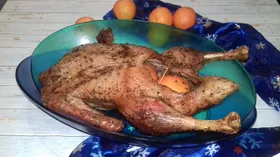 Утка с мандаринами