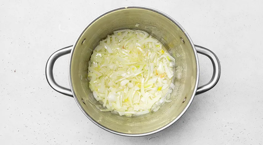 Сырный крем-суп с шампиньонами