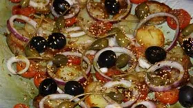 Рецепты с приправами, каперсами и томатами