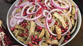 Рецепты с приправами, орехами и гранатом
