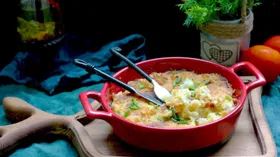 Рецепты на ужин с яйцом куриным и сыром Моцарелла