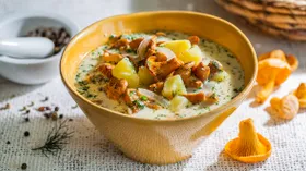 Рецепты с картофелем и лисичкой