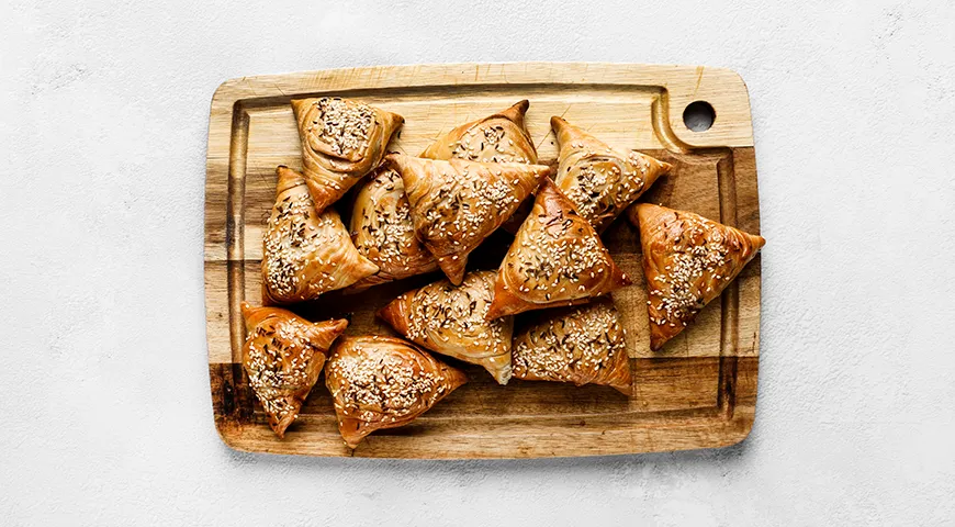 Самбуса по-таджикски – пирожки с мясной начинкой