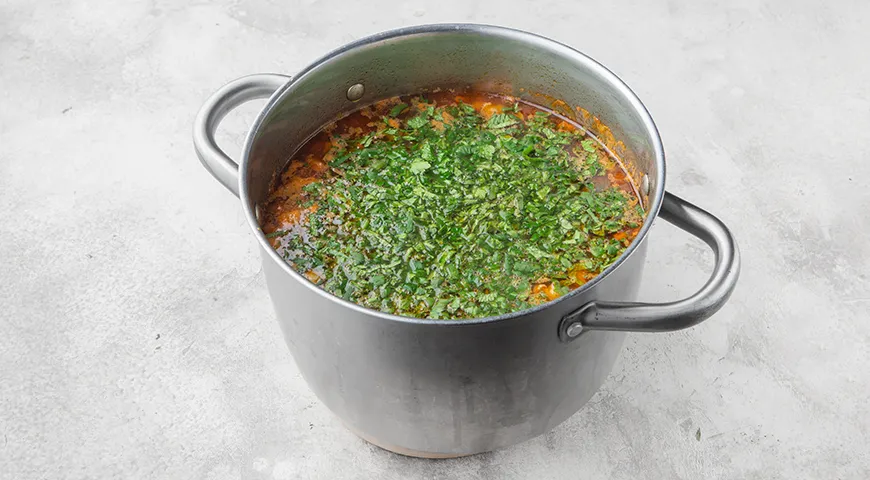 Харчо с булгуром