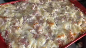 Картофель с беконом