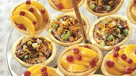 Рецепты на фуршет с орехами и фруктами