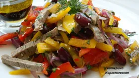 Рецепты с маслом растительным, продукцией пчеловодства и сладким перцем