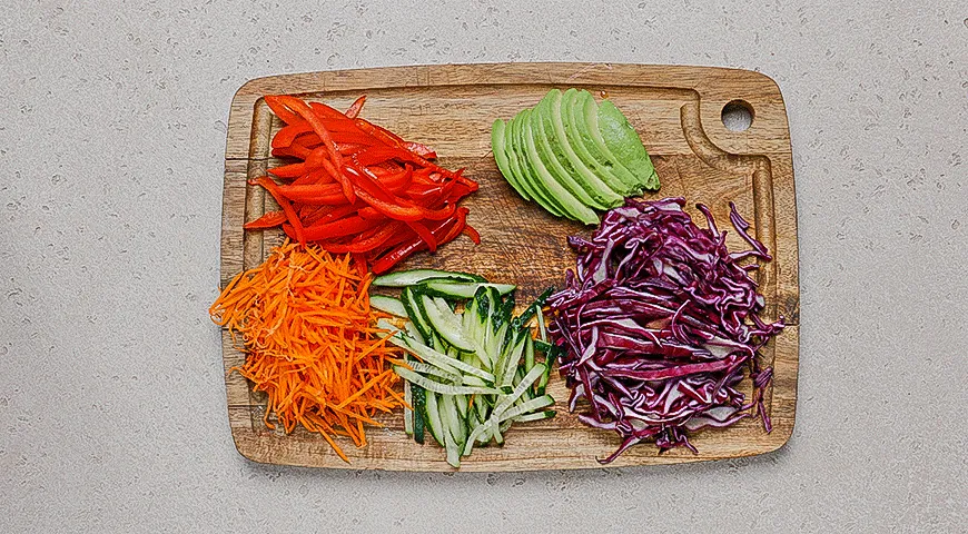 Овощные спринг-роллы