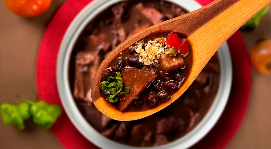 На приготовление фейжоады уходит около суток