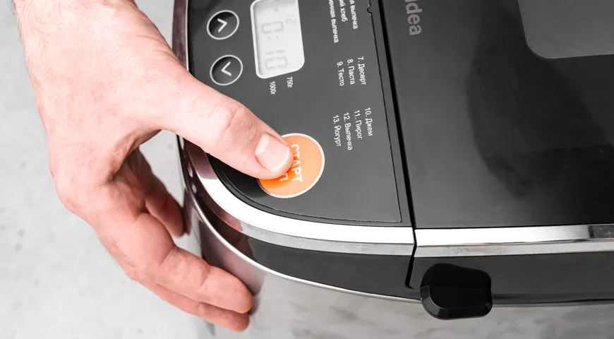 Творожный кекс в хлебопечке