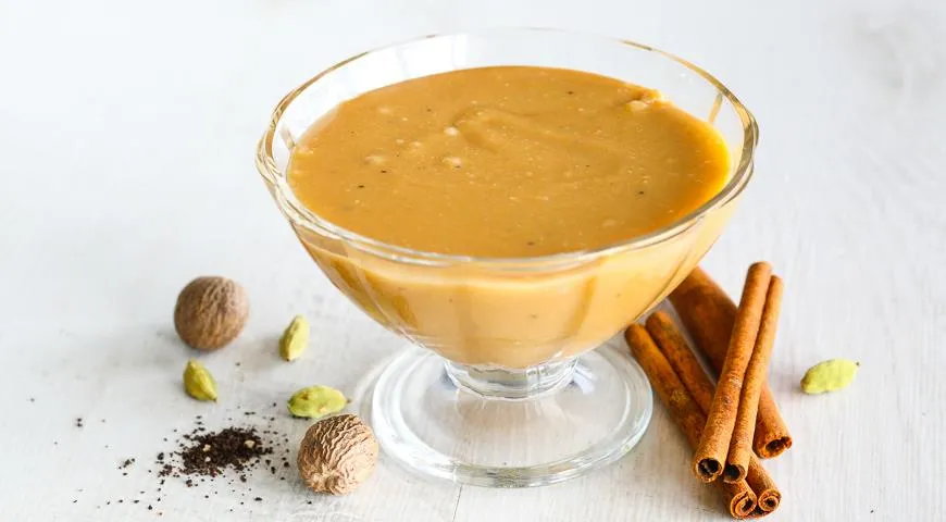 Сгущенное молоко “Чай масала” с мускатным орехом