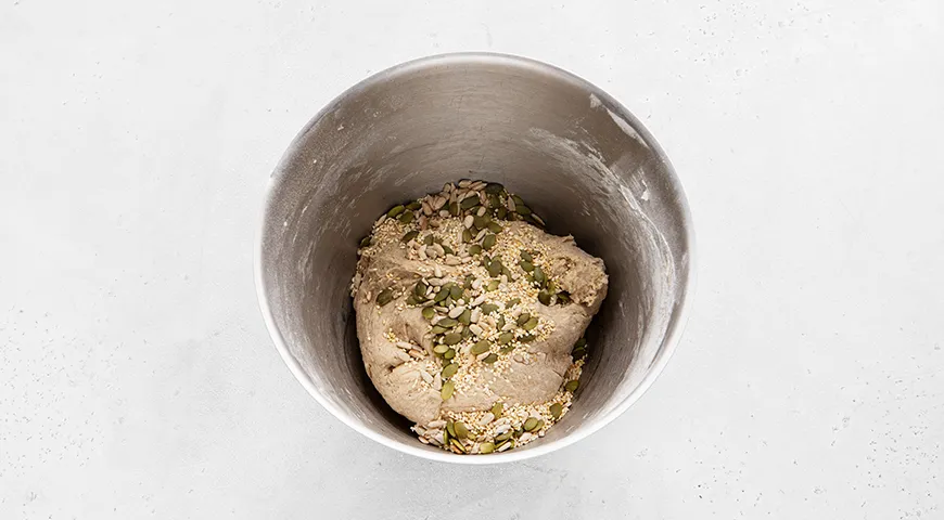 Ржаной хлеб на кефире без дрожжей