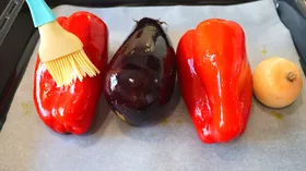 Рецепты с баклажаном, салатом и сладким перцем