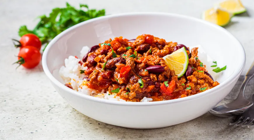  Быстрый рецепт чили кон карне