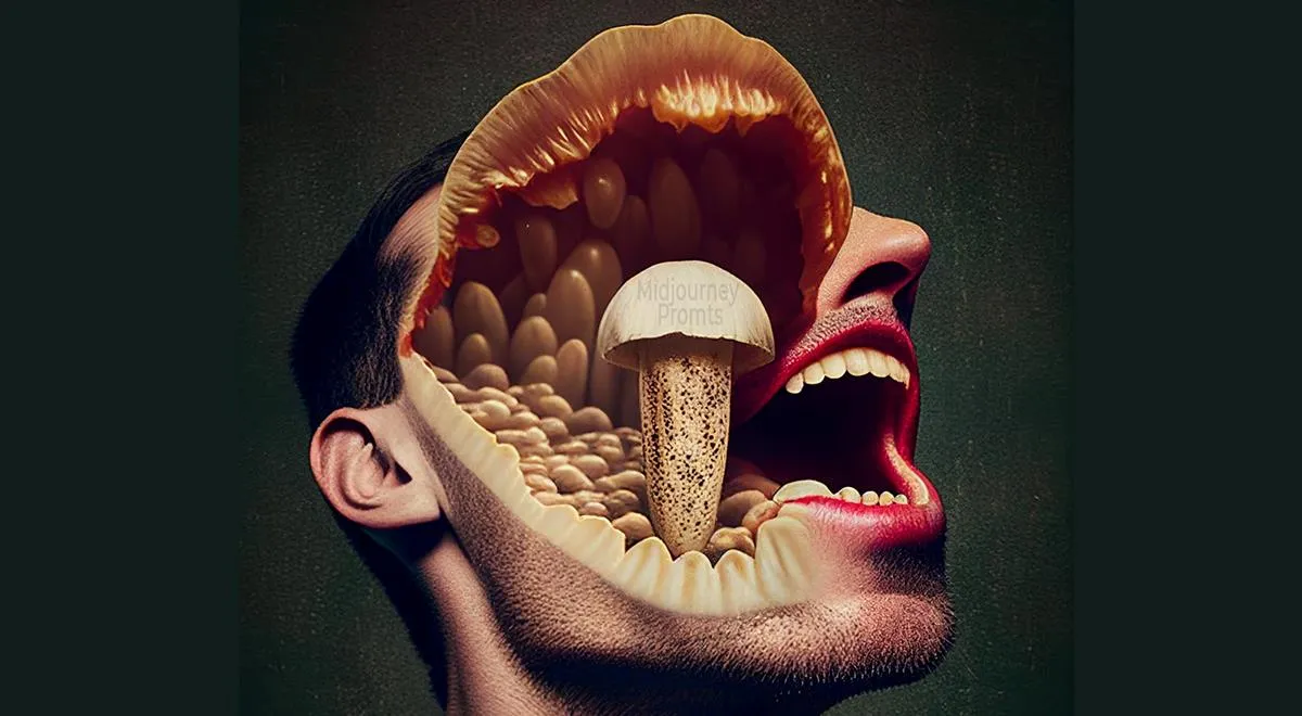 Во рту выросли грибы