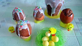 Пасхальные кексы в скорлупе