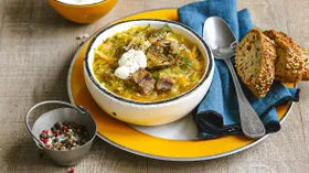 Щи с сельдереем