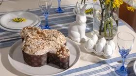 Итальянский пасхальный кекс "Коломбо"