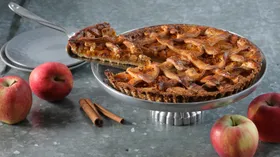 Пирог с тыквой и яблоками