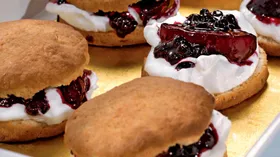 Рецепты с фруктами, сливками и сливочным маслом