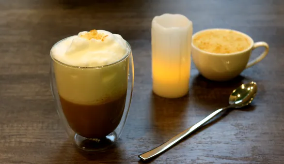 Кофе с апельсиновым сахаром