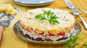Простые рецепты с курятиной и сыром полутвёрдым