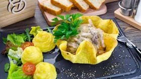 Рецепты с приправами, сливками и говядиной