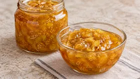 Варенье из овощного физалиса и декоративной айвы