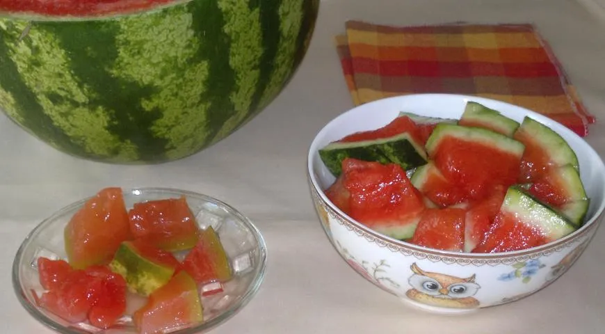 Солёные арбузы, пошаговый рецепт с фото от автора konstanta