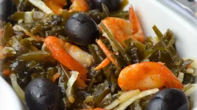 Простые рецепты с оливками и креветками
