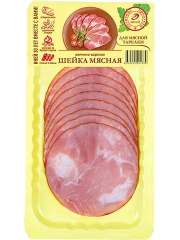 Шейка Мясная копчено-вареная 80 г