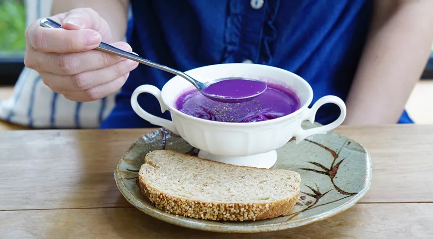 Для кулинара фиолетовый картофель выделяется насыщенным вкусовым букетом