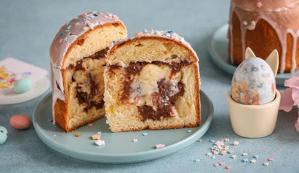 Кулич с начинкой