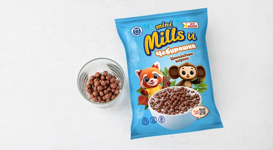 Всего 10 минут — и десерт готов: превращаем завтрак Mini Mills* в трайфл и крем-мороженое