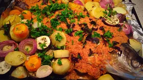 Рецепты с рыбой, картофелем и томатами