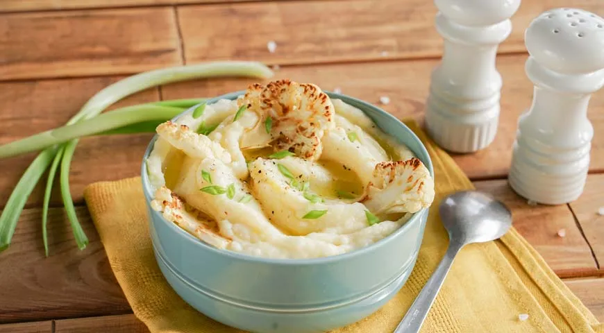 Пюре из цветной капусты в пароварке