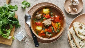 Рецепты с мясом, морковью и кинзой