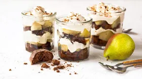 Рецепты с грушей и сыром сливочным