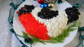 Рецепты с яйцом, салатом и икрой